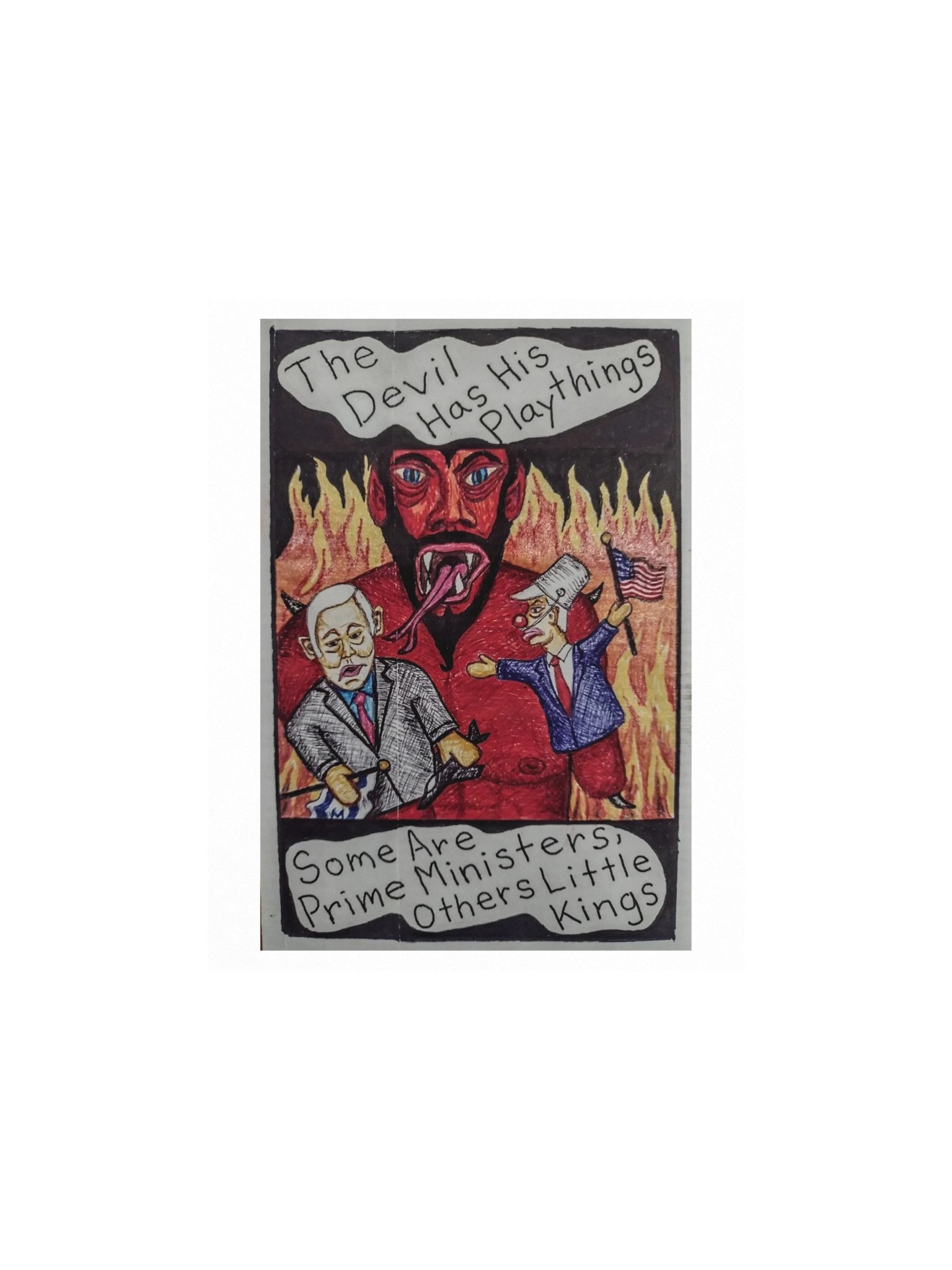 The Devil Has His Playthings Print product image (1)