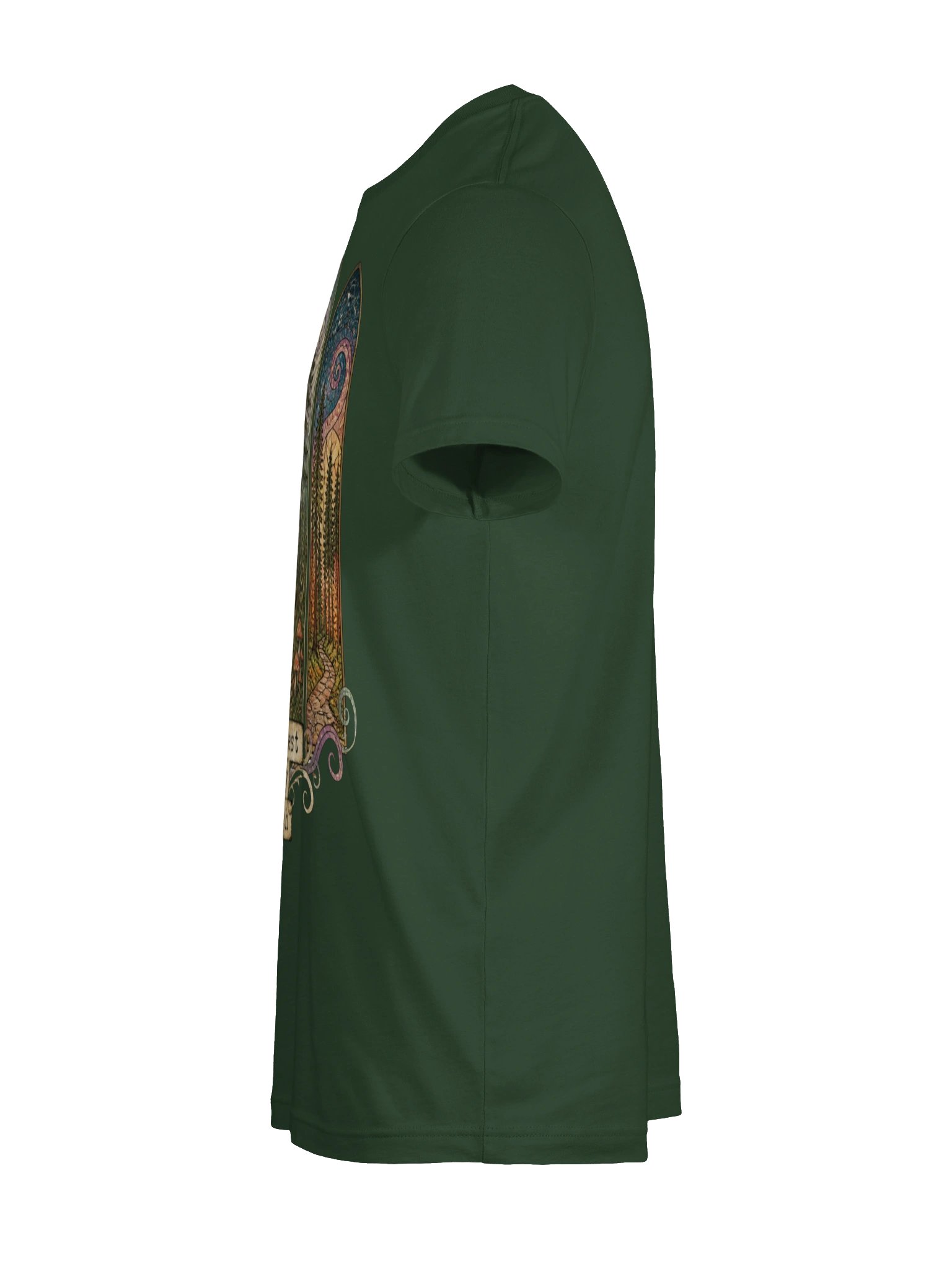 Forest Is My Church Shirt, Stained Glass Nature Lover Tee product image (10)