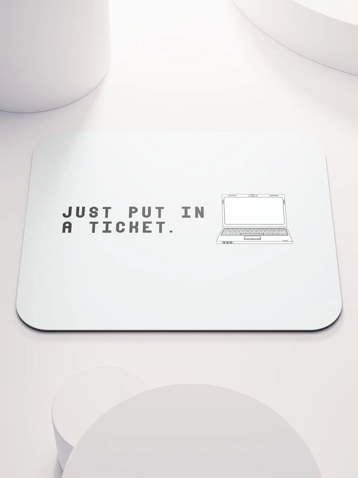 Ticket Mouse Pad product image (1)