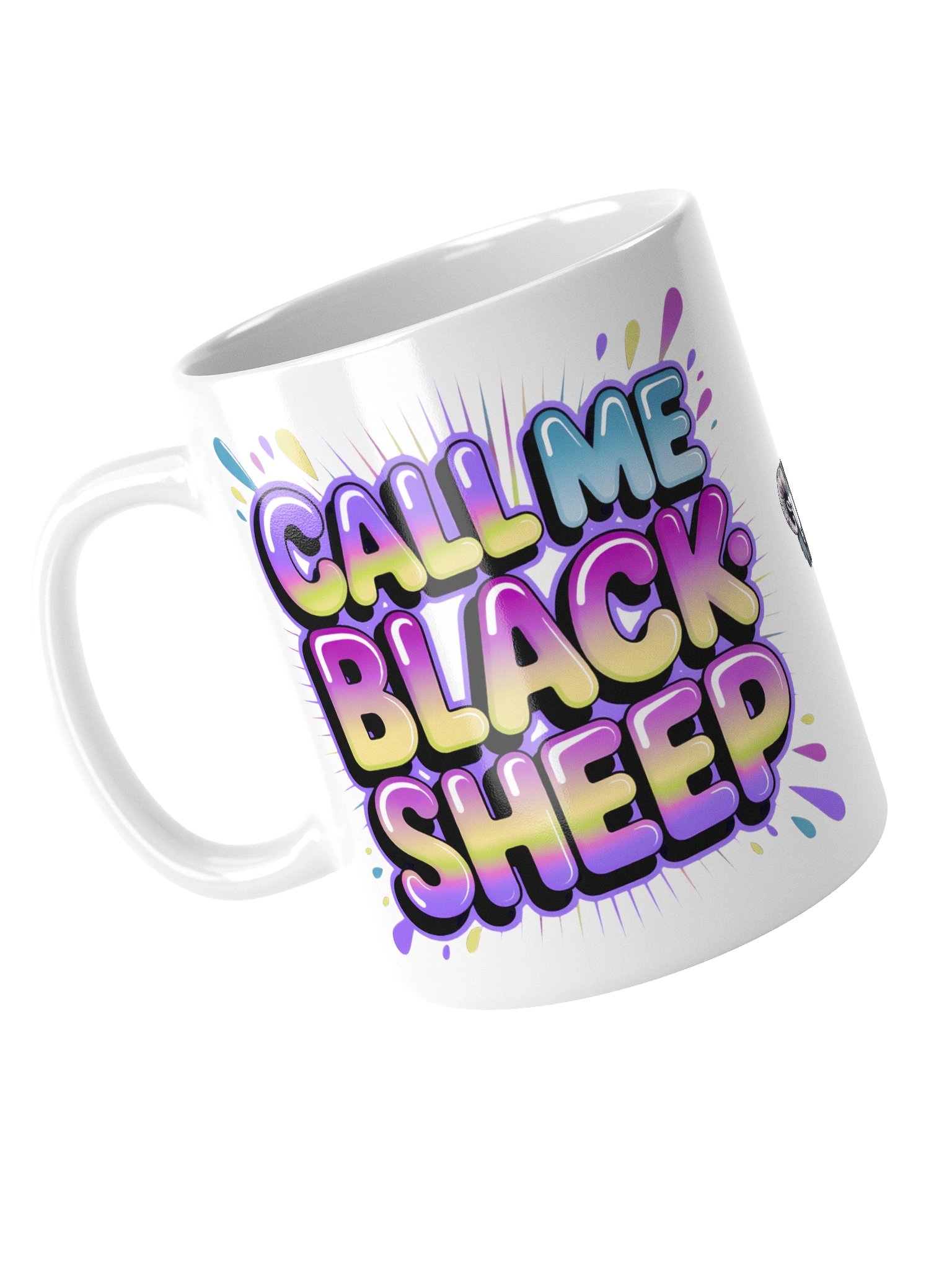 Dreamy CallMeBlackSheep White Glossy Mug product image (11)