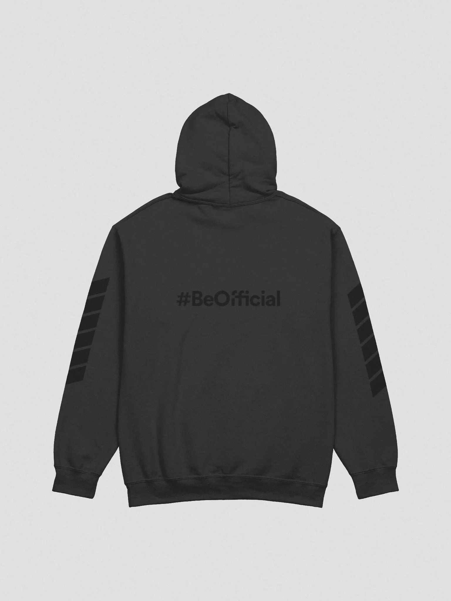 The Real One Matte Black Hoodie product image (2)