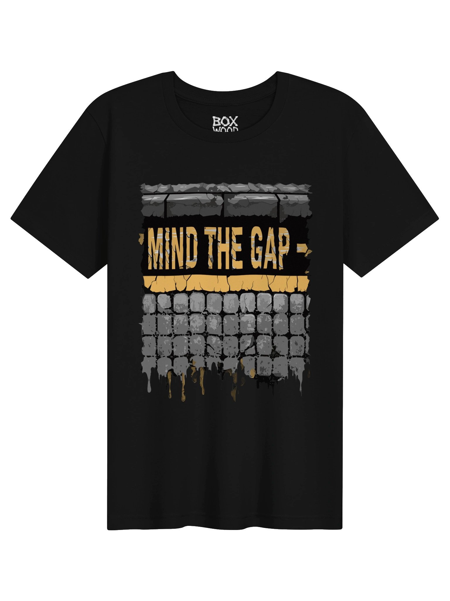 Mind The Gap Infrastructure | Heavyweight Boxy Fit Tee | HonestIndustrial product image (1)