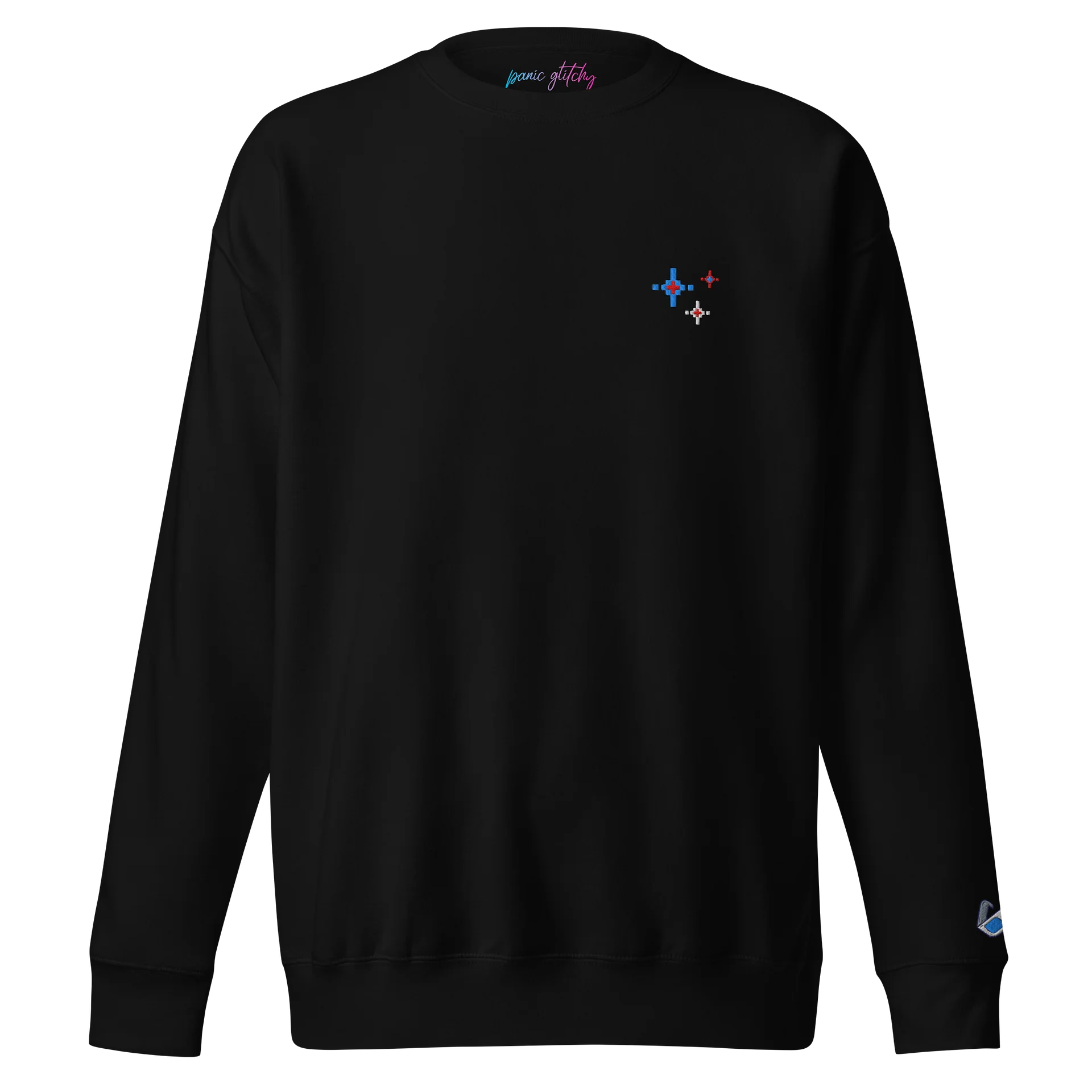 Introverted Gamer Club "anaglyph'd" sweatshirt product image (3)