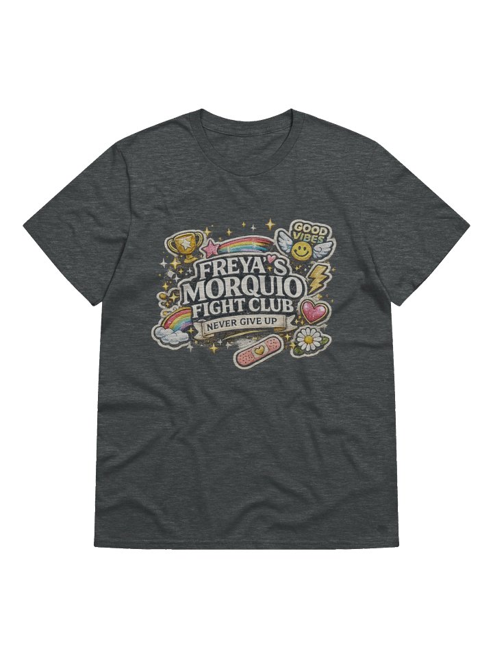 Freya’s Morquio Fight Club T-Shirt — Never Give Up product image (1)