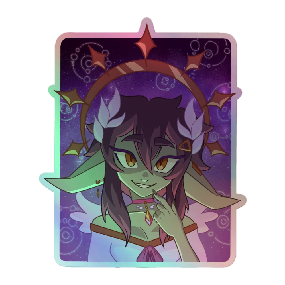 Holo Angel Sticker product image (1)