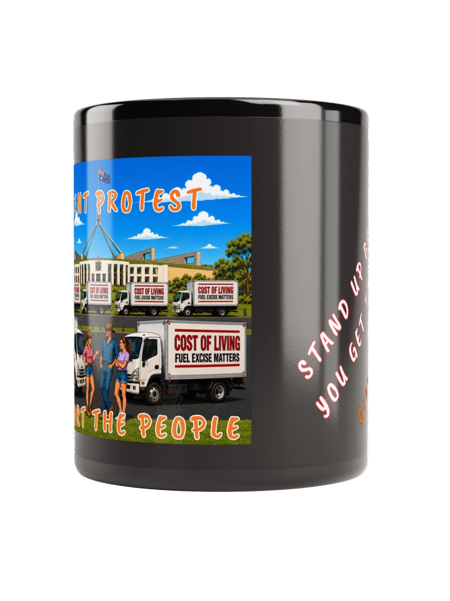 Silent Protest Support The People Mug product image (2)