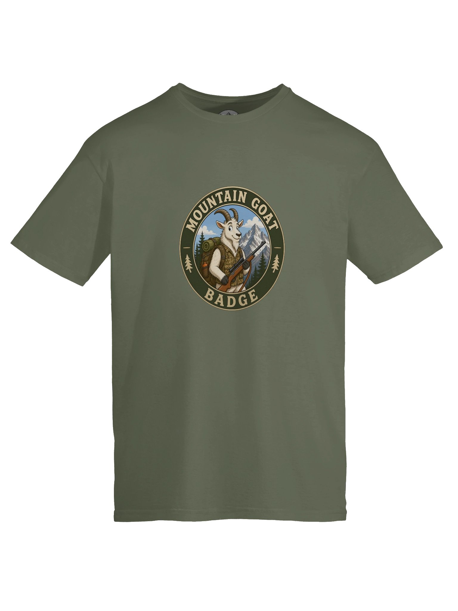 Mountain Goat Badge Tee product image (83)