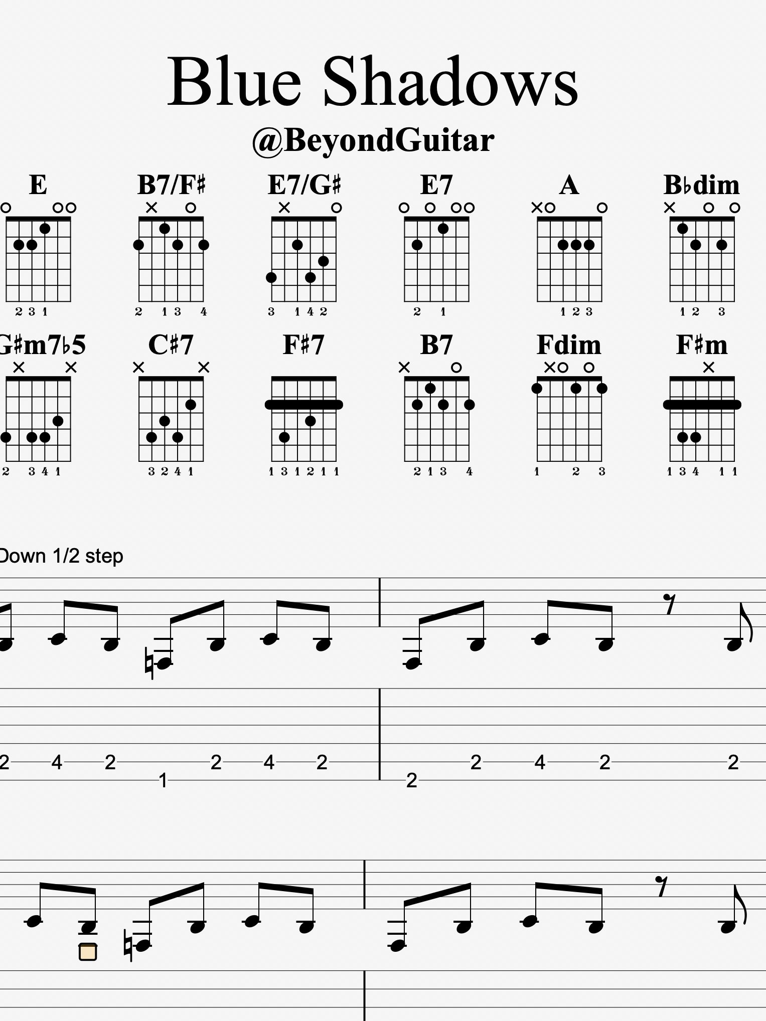 Blue Shadows product image (1)