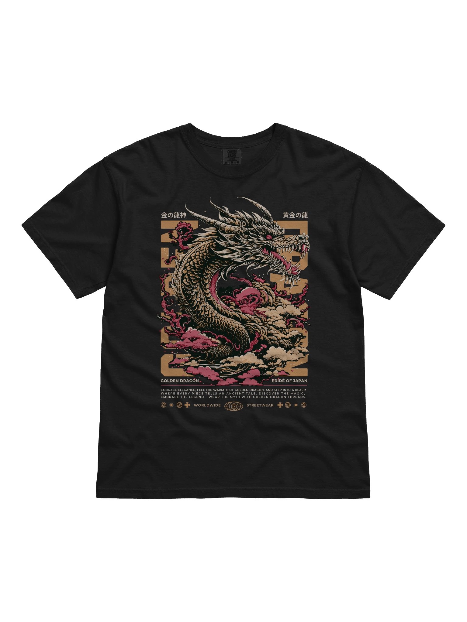 Stylish Golden Dragon Y2K T-Shirt for Trendy Fashion Lovers product image (1)
