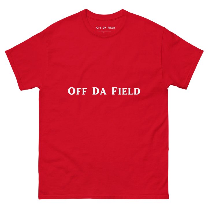 Off Da Field - Red Tee product image (2)