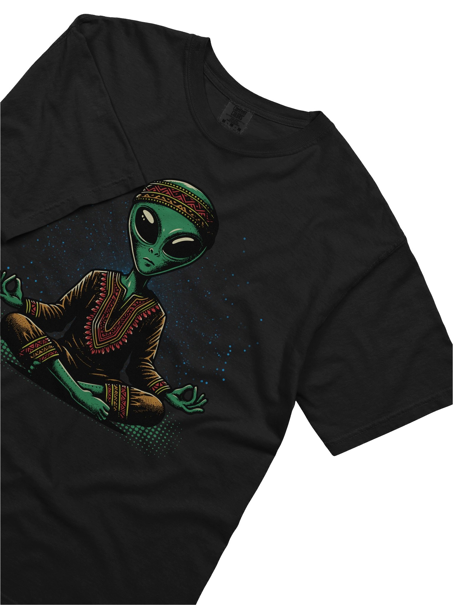 👽 Product Title (SEO-Optimized) Meditating Alien T-Shirt – Zen Extraterrestrial Design | Mindful Cosmic Humor Tee product image (8)