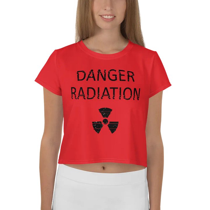 (2 sided) Co-60 Fan Club crop tee product image (2)