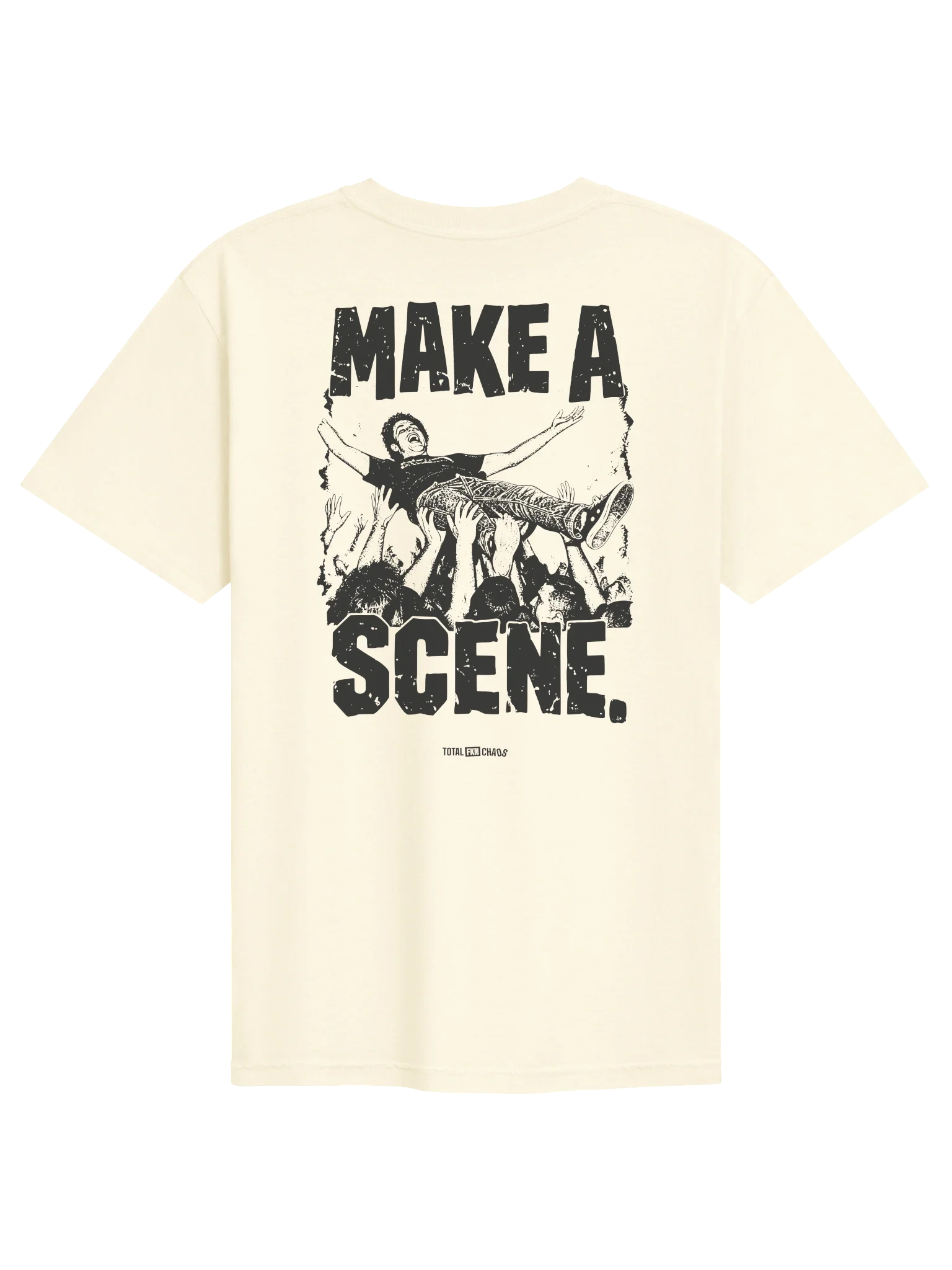 Make a Scene., ivory, back
