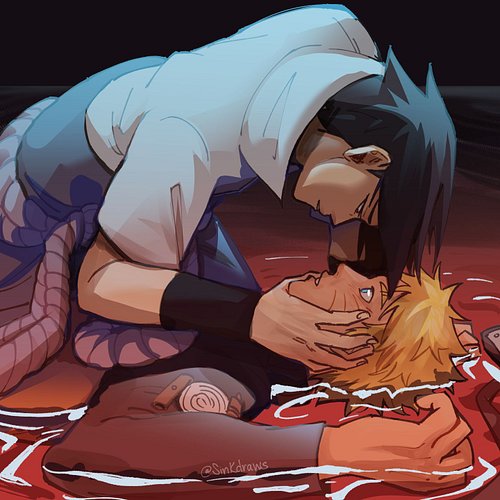 fighting inner demons
------
{ #sasunaru #narusasu #sns #sasukeuchiha #narutouzumaki }
