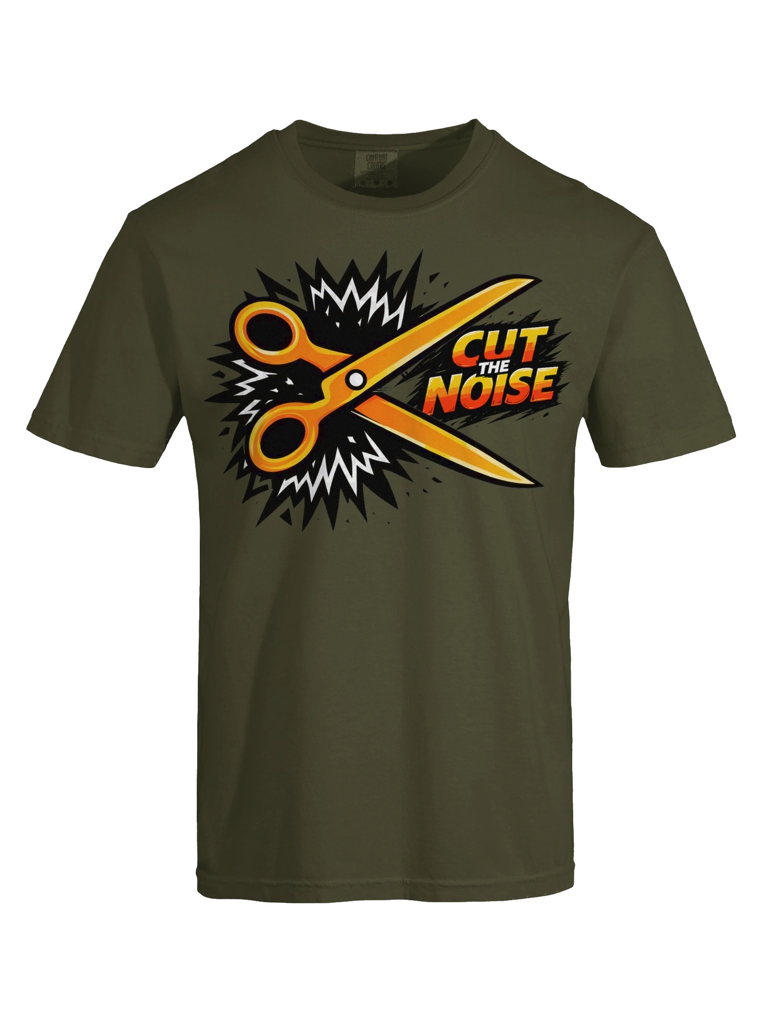Cut the Noise Unisex TEE product image (17)