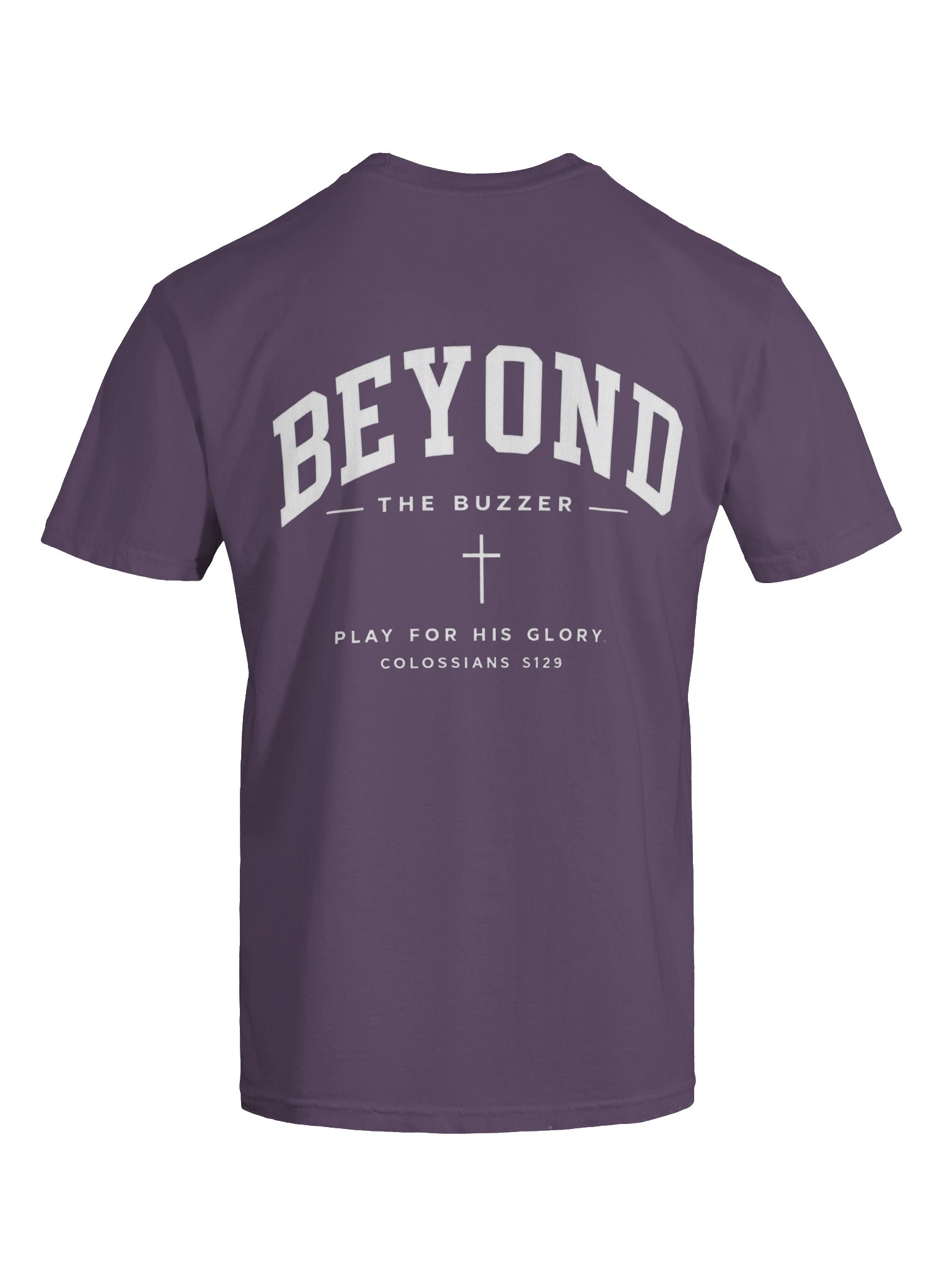 Beyond the Buzzer Basic Purple Tee product image (7)