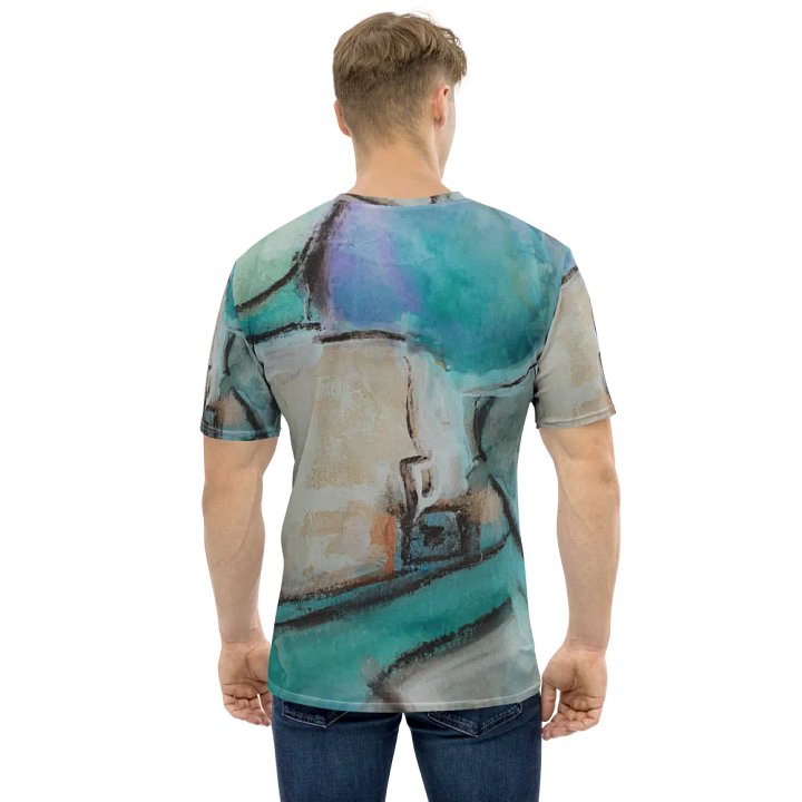 oringinal watercolour painting by b.reters on tshirt product image (1)