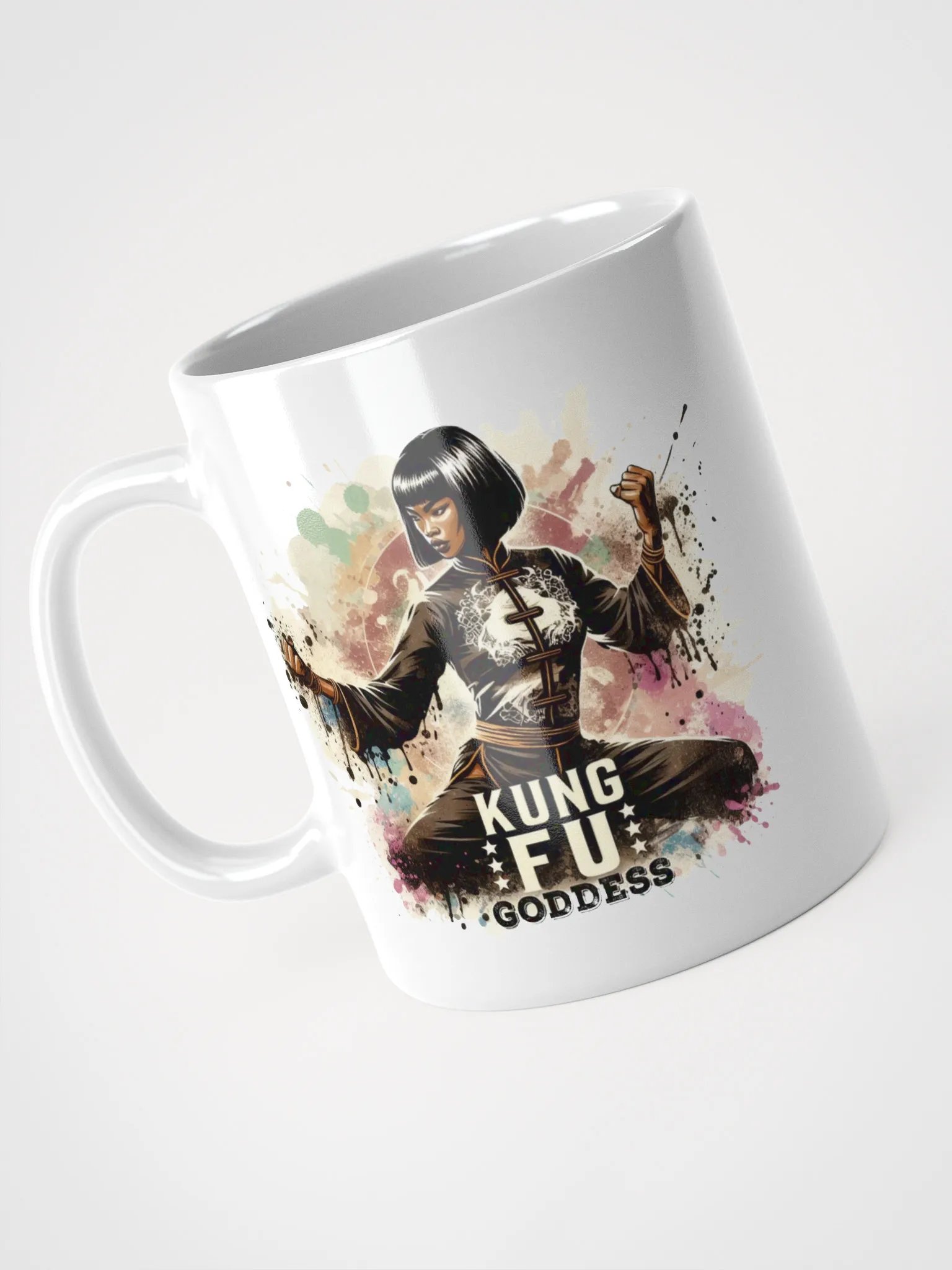 Kung Fu Goddess Ceramic Mug product image (3)