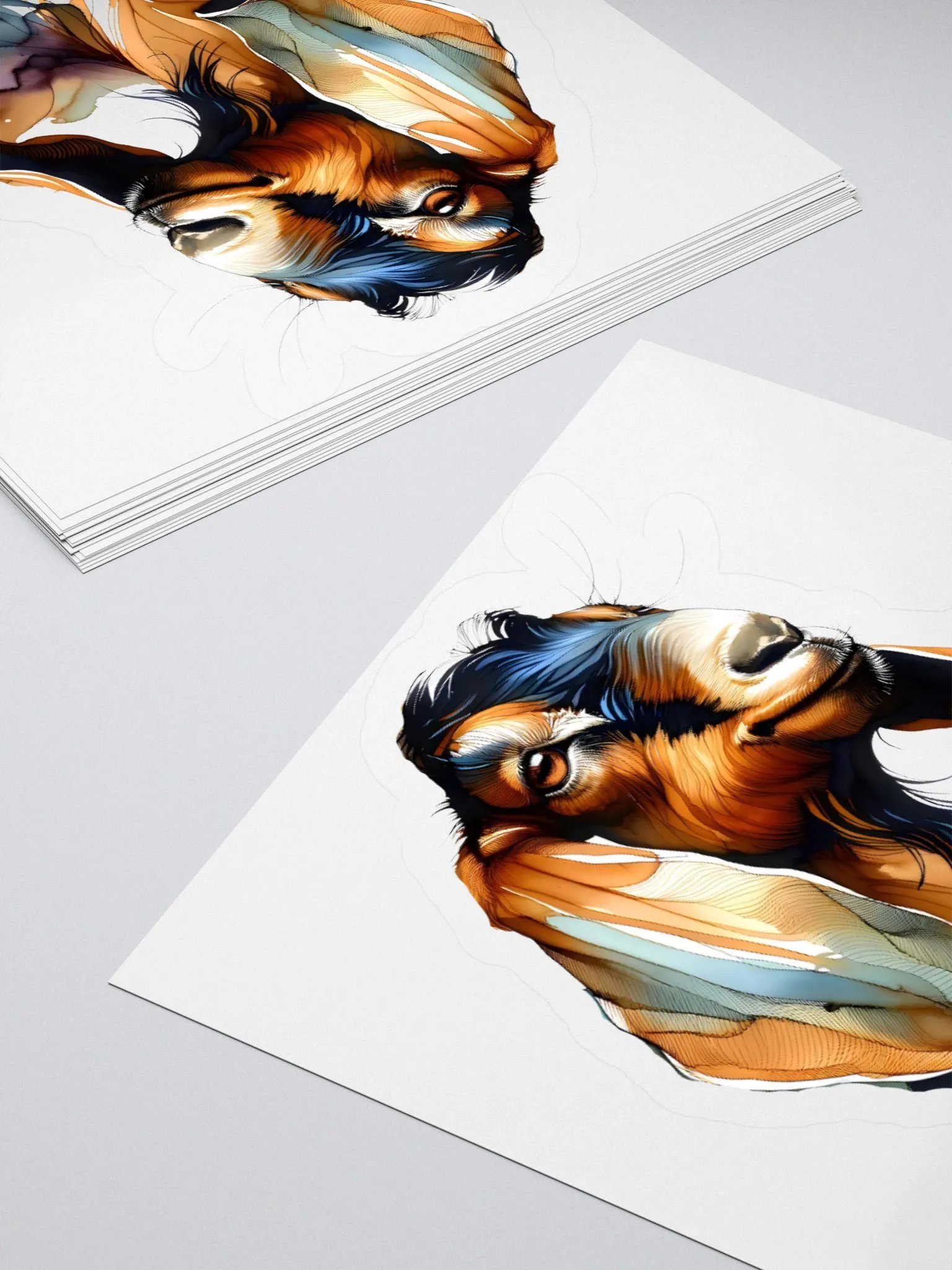 Gorgeous Nubian KISS Cut Stickers product image (3)