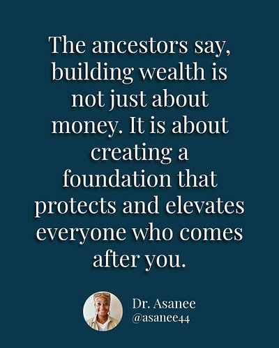 Generational wealth is not just a bank account. It is the business you build, the property you own, the knowledge you pass do...