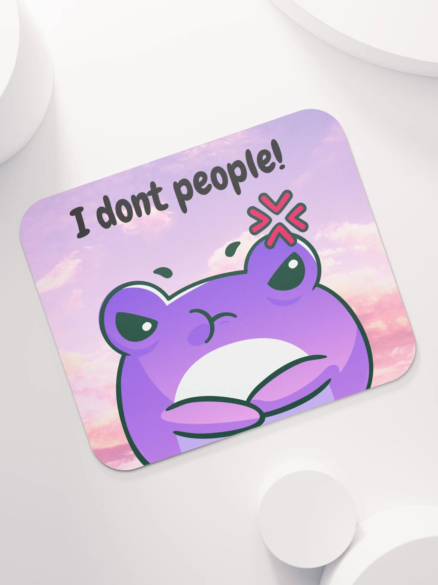 I dont people mouse pad product image (5)