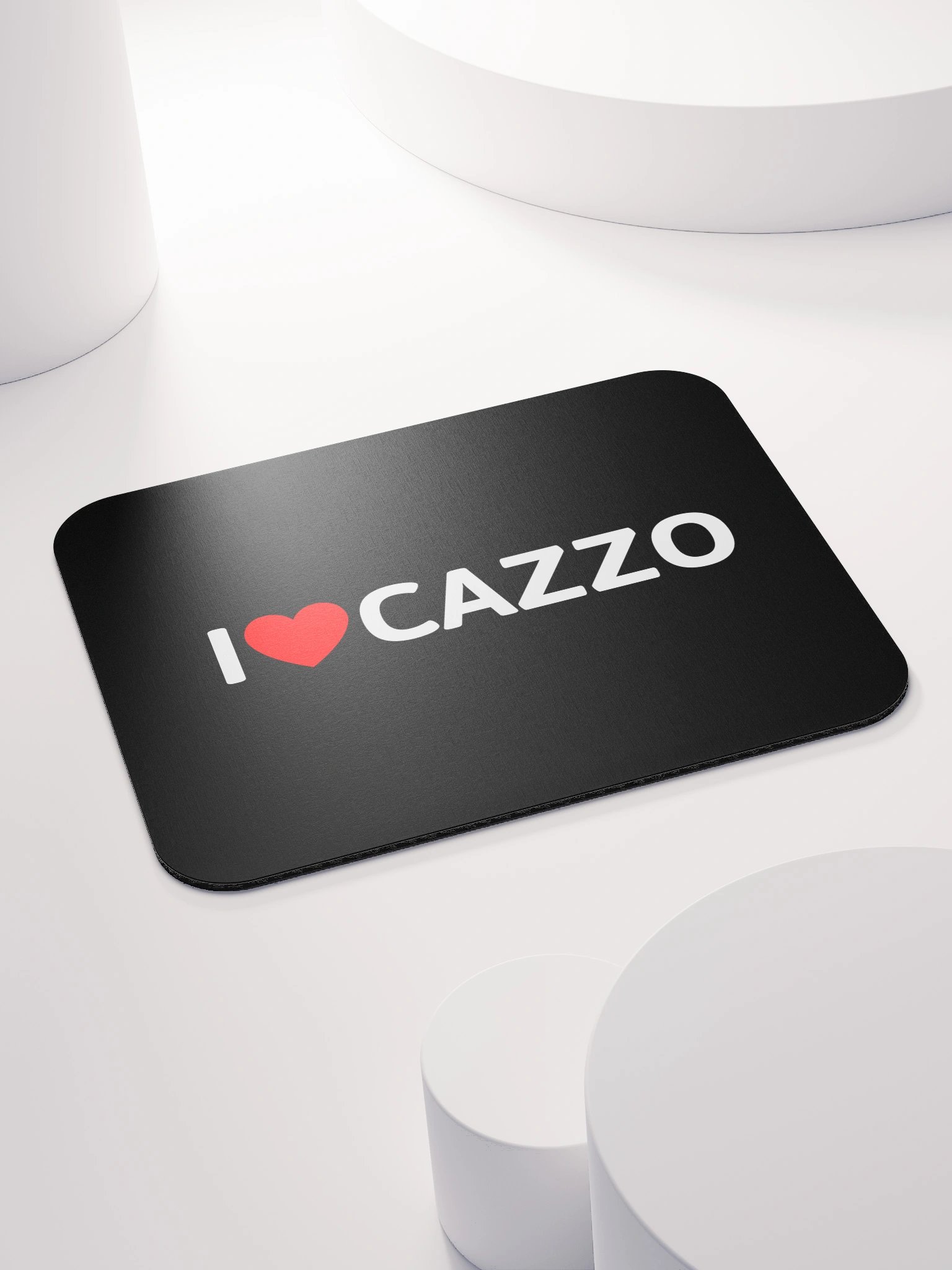 I ♥️ CAZZO mousepad product image (4)