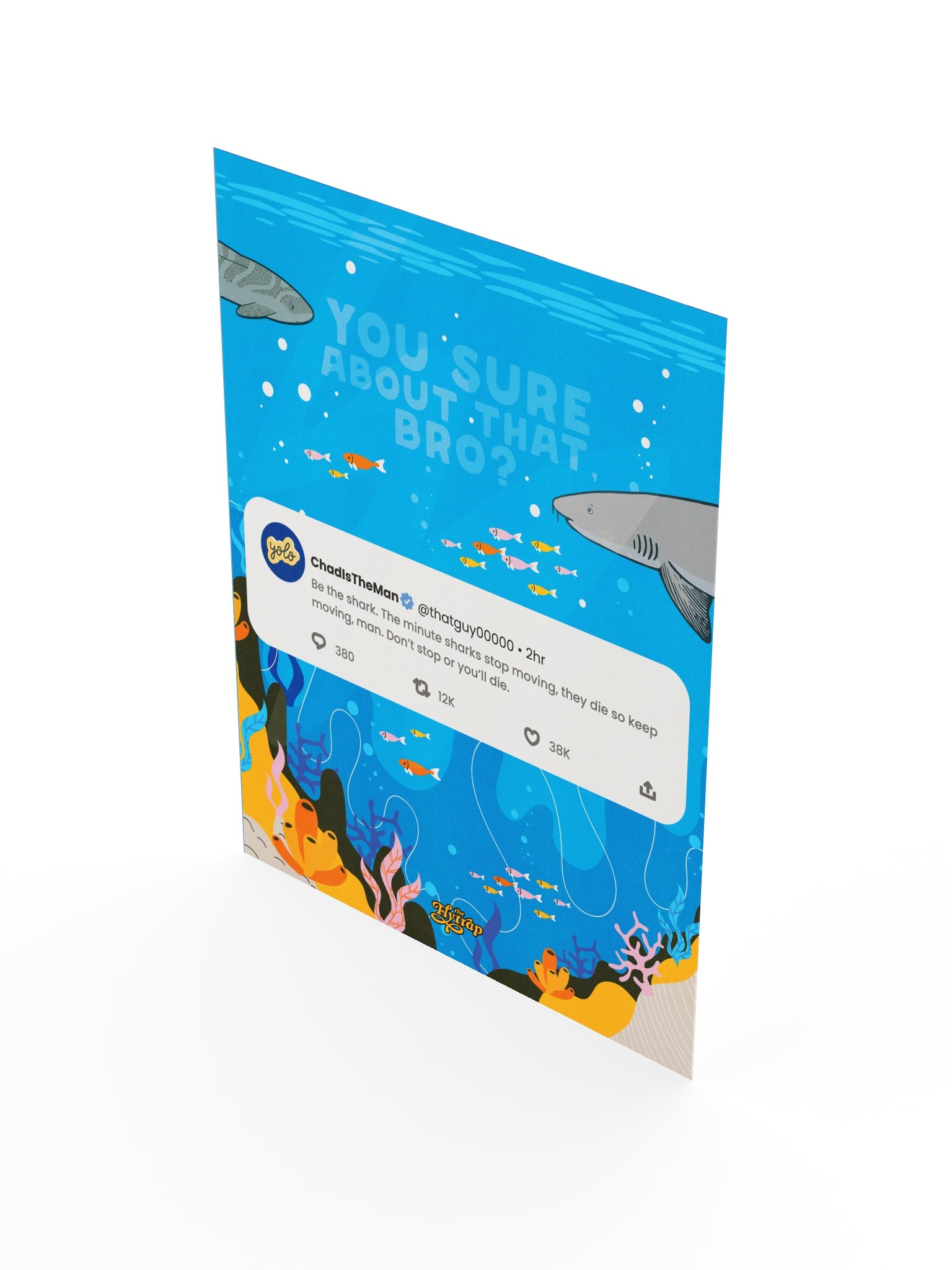 Sharks 12"x16" Poster product image (3)