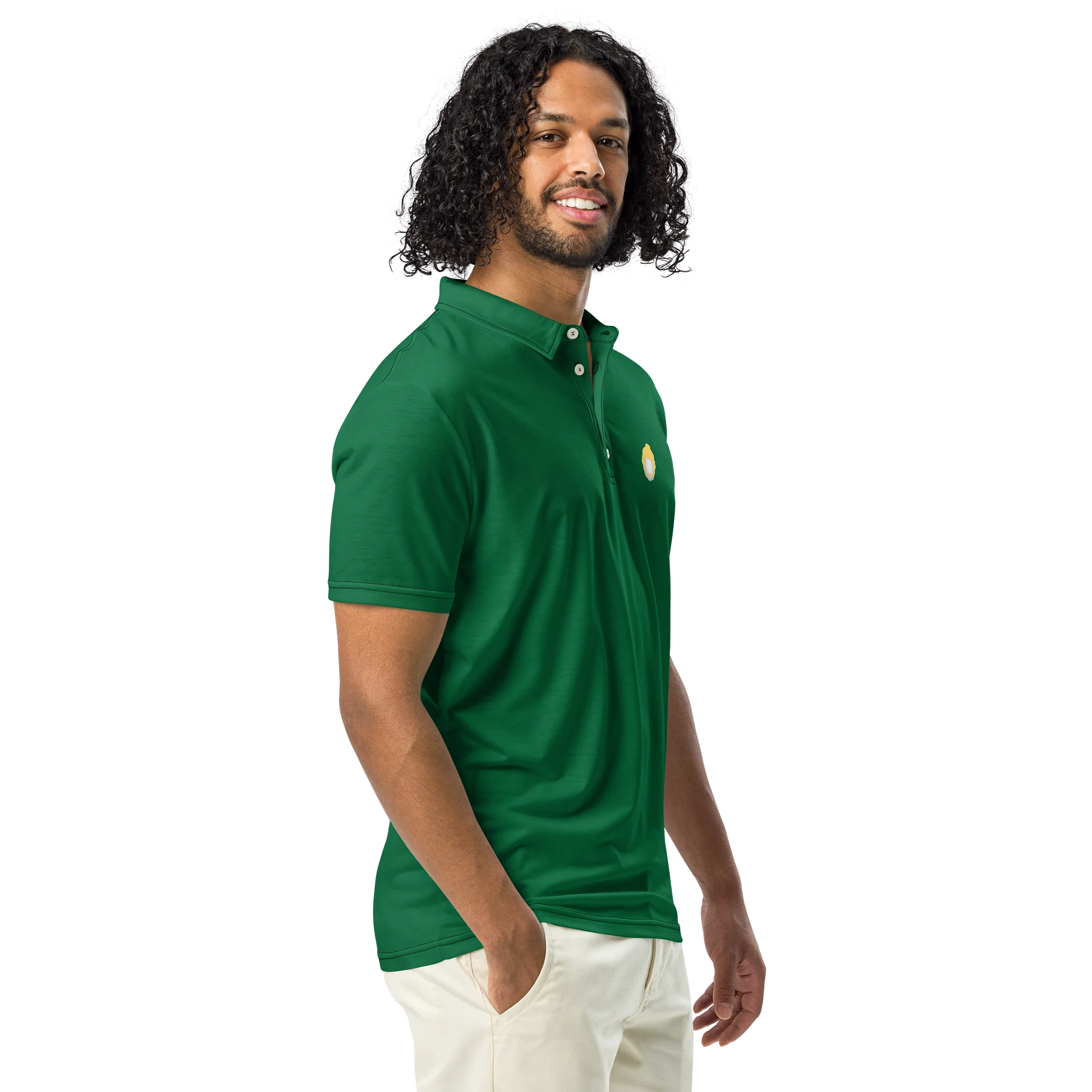 Golf Logo Spring Green Printed Polo product image (3)