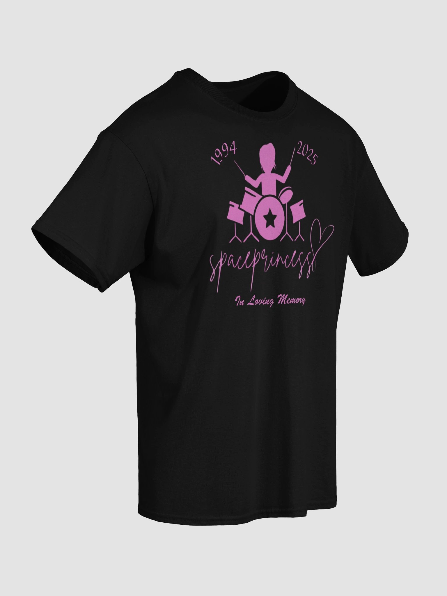 Pink Logo Spaceprincess Memorial Tee product image (3)