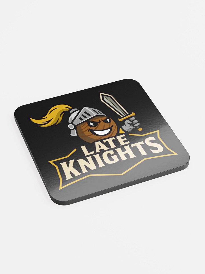 Late Knights Drinks Coaster product image (2)