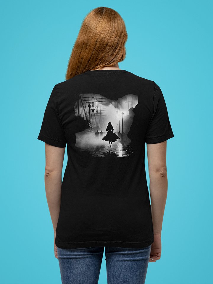 Noir Escape on the Misty Docks (Womens Tee) product image (2)