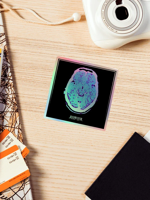 BRAINSCAN Holo-Sticker product image (3)