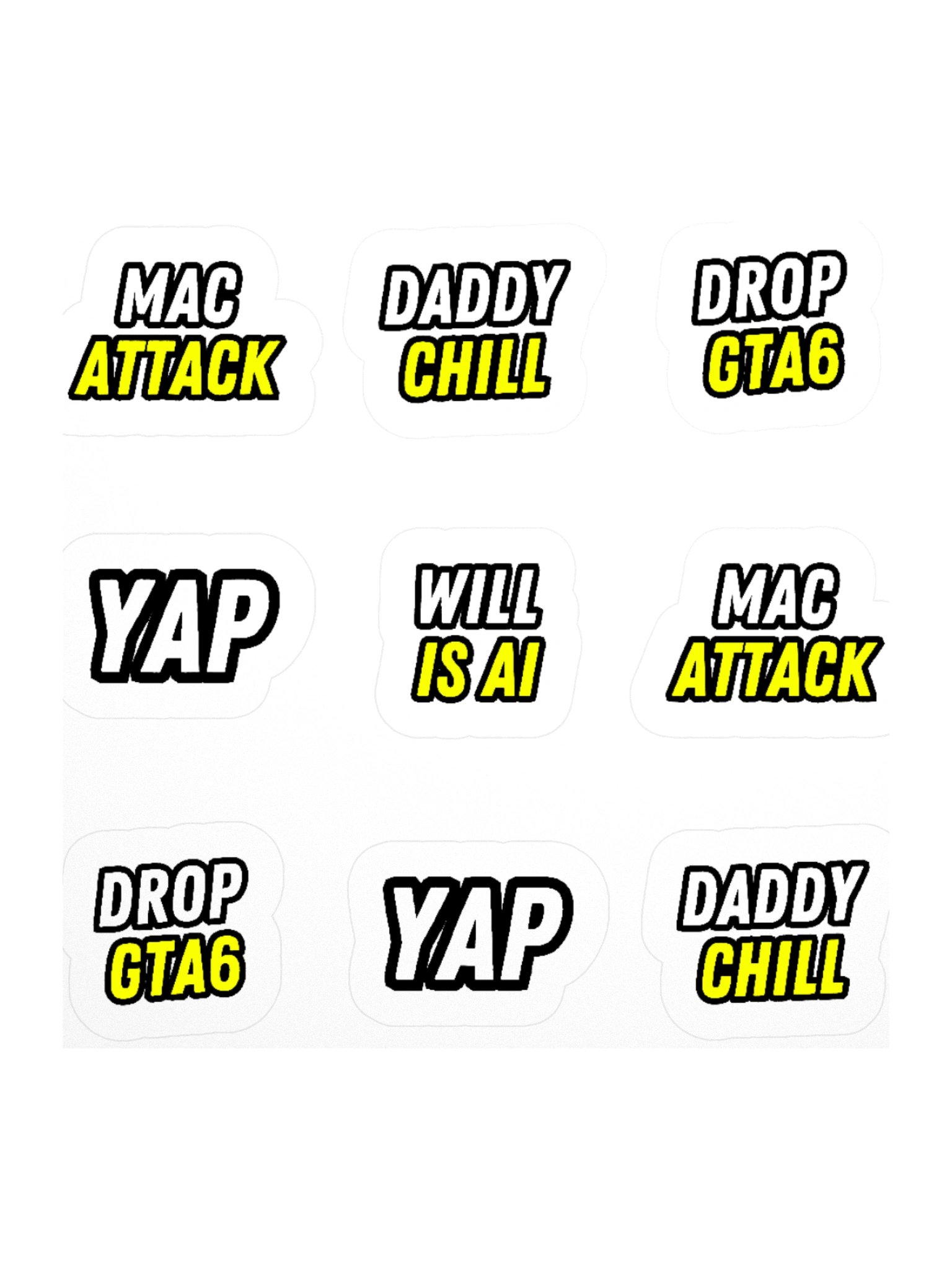 WMD EMOJI STICKER PACK product image (1)
