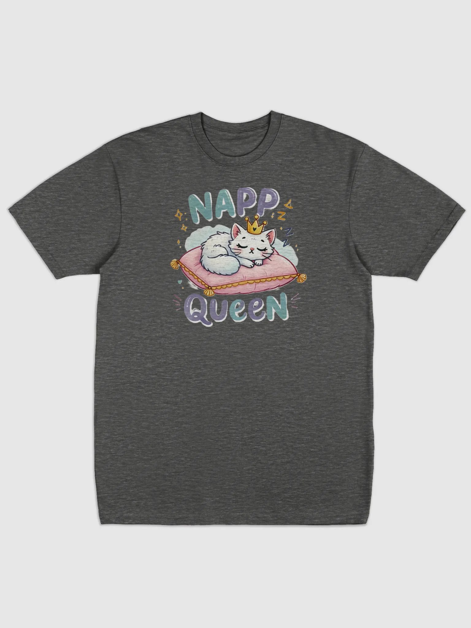 Napping Queen Cat Tee product image (21)