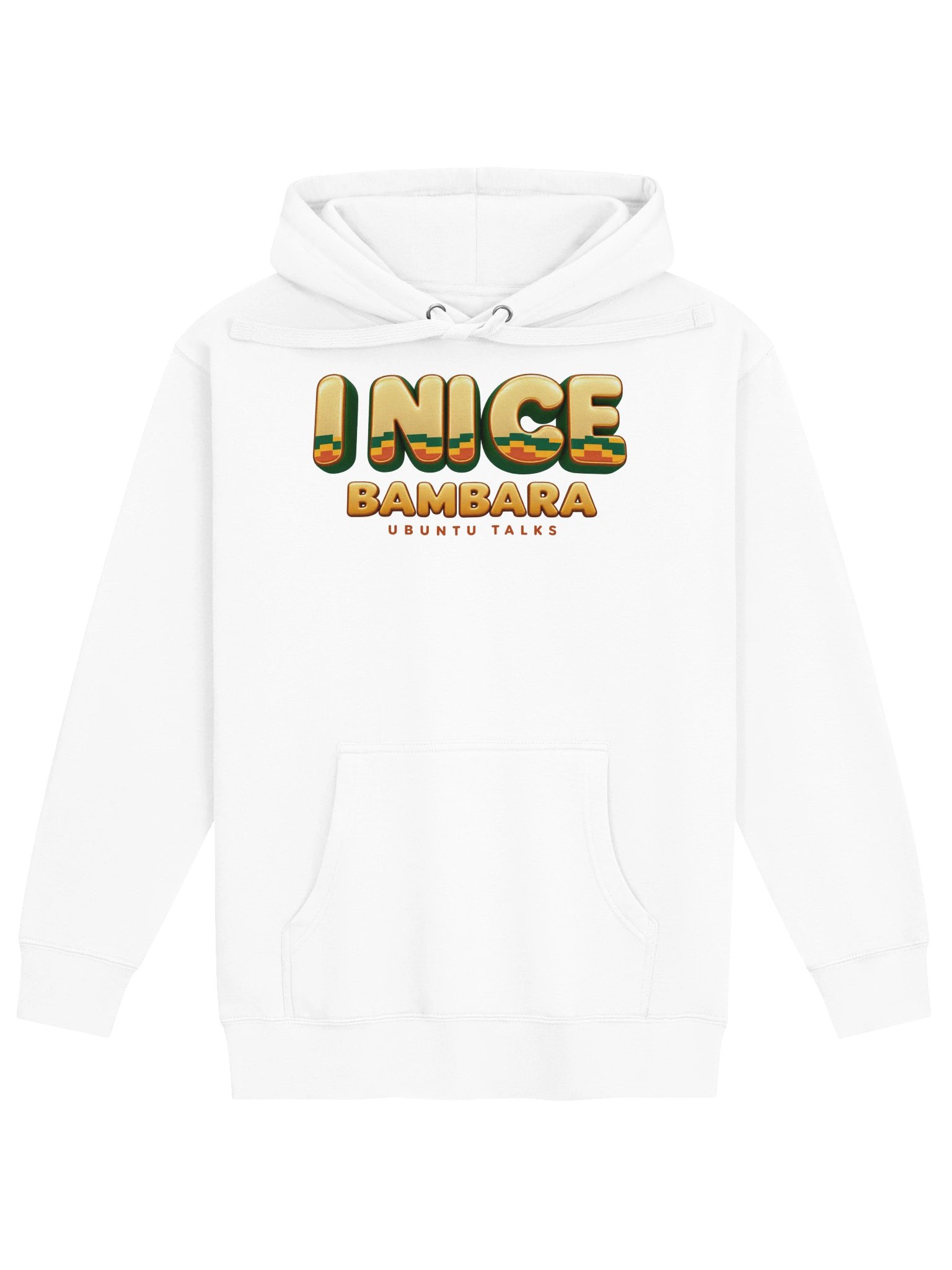 Ubuntu Talks Heritage — I NI CE | Bambara Premium Hoodie product image (1)