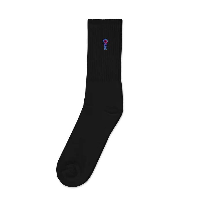 The Neon Graffiti Logo Face Socks product image (1)