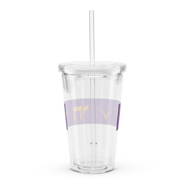 Mantra Double Wall Clear Plastic Tumbler (16oz) product image (2)