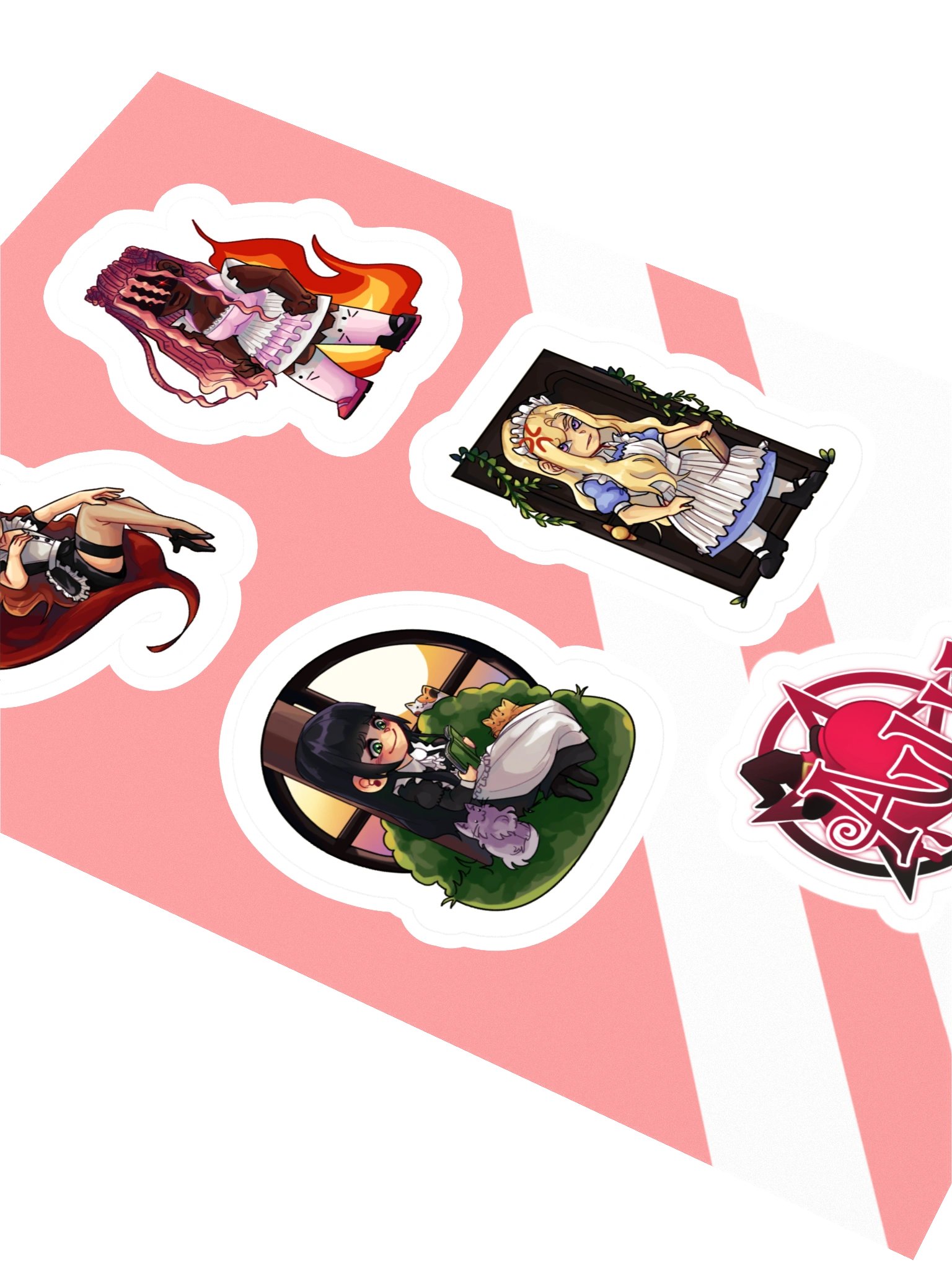 [ALW Stickers] Maid Collection | Vengeful Pariah
