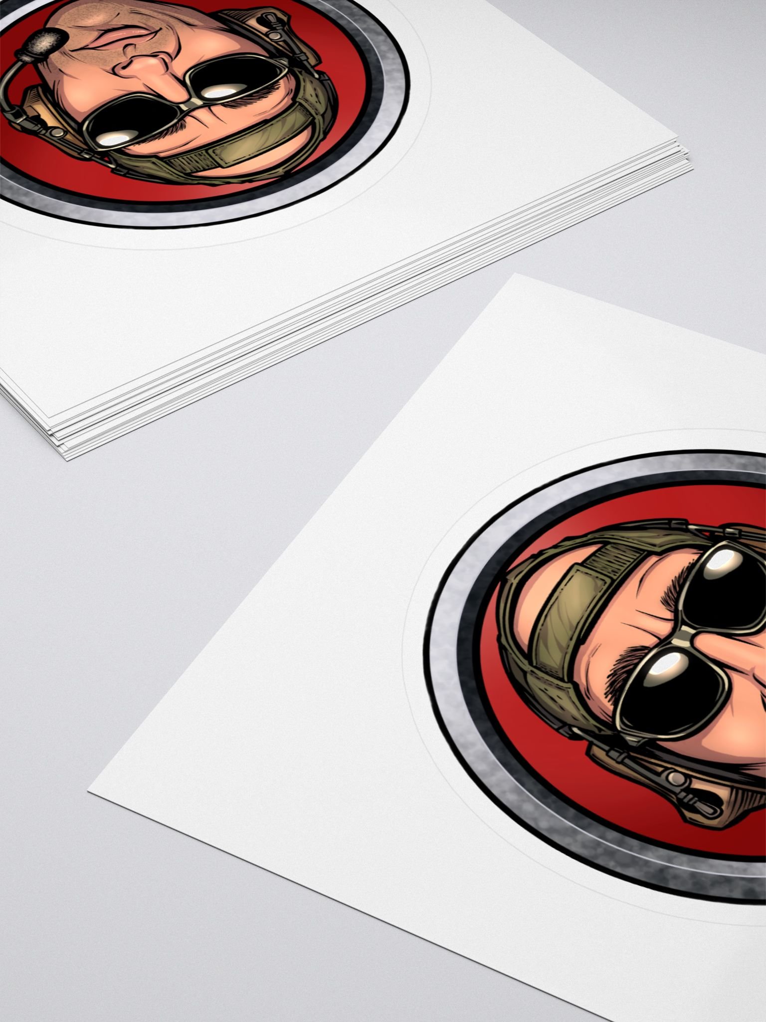 HEADSET LOGO THE STICKER product image (4)