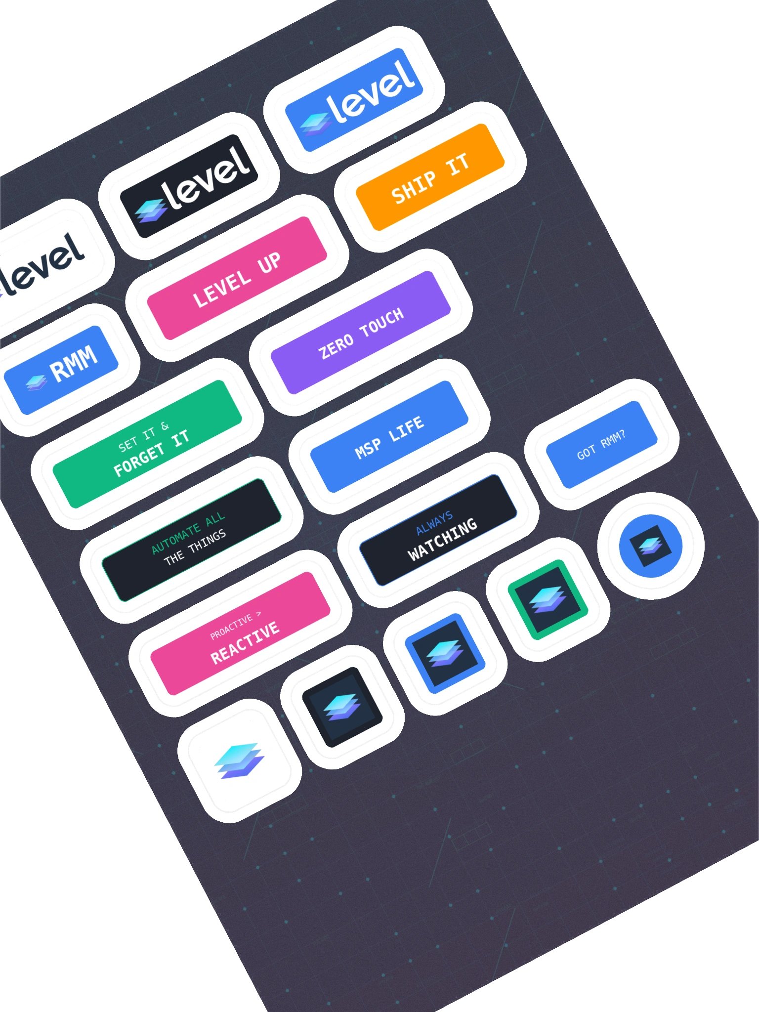 Level Sticker Pack product image (1)
