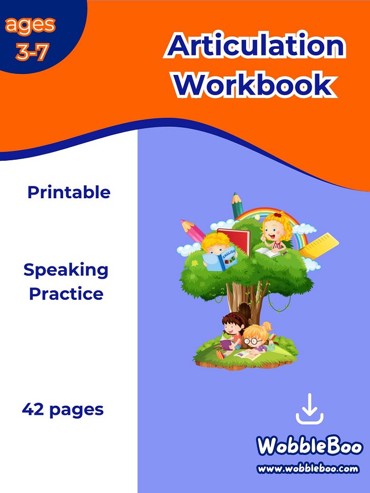 Printable Articulation Worksheets product image (1)