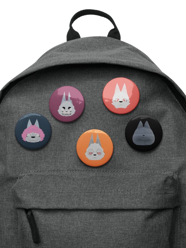 FACES | Face Pin Set 1 product image (1)