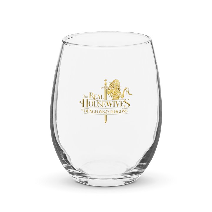 RHODND Logo Wine Glass product image (1)