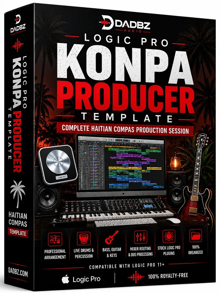 Logic Pro Konpa Template – Professional Compas Production Project product image (1)