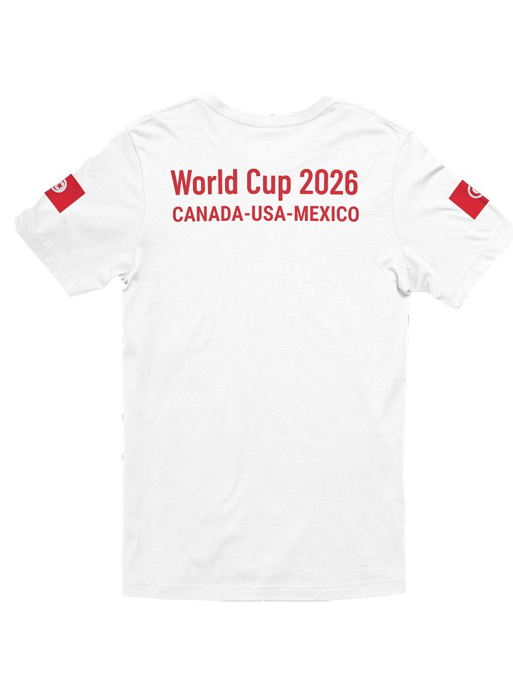 Tunisia 2026 World Cup Flag Tee Premium 3-End Fleece product image (13)