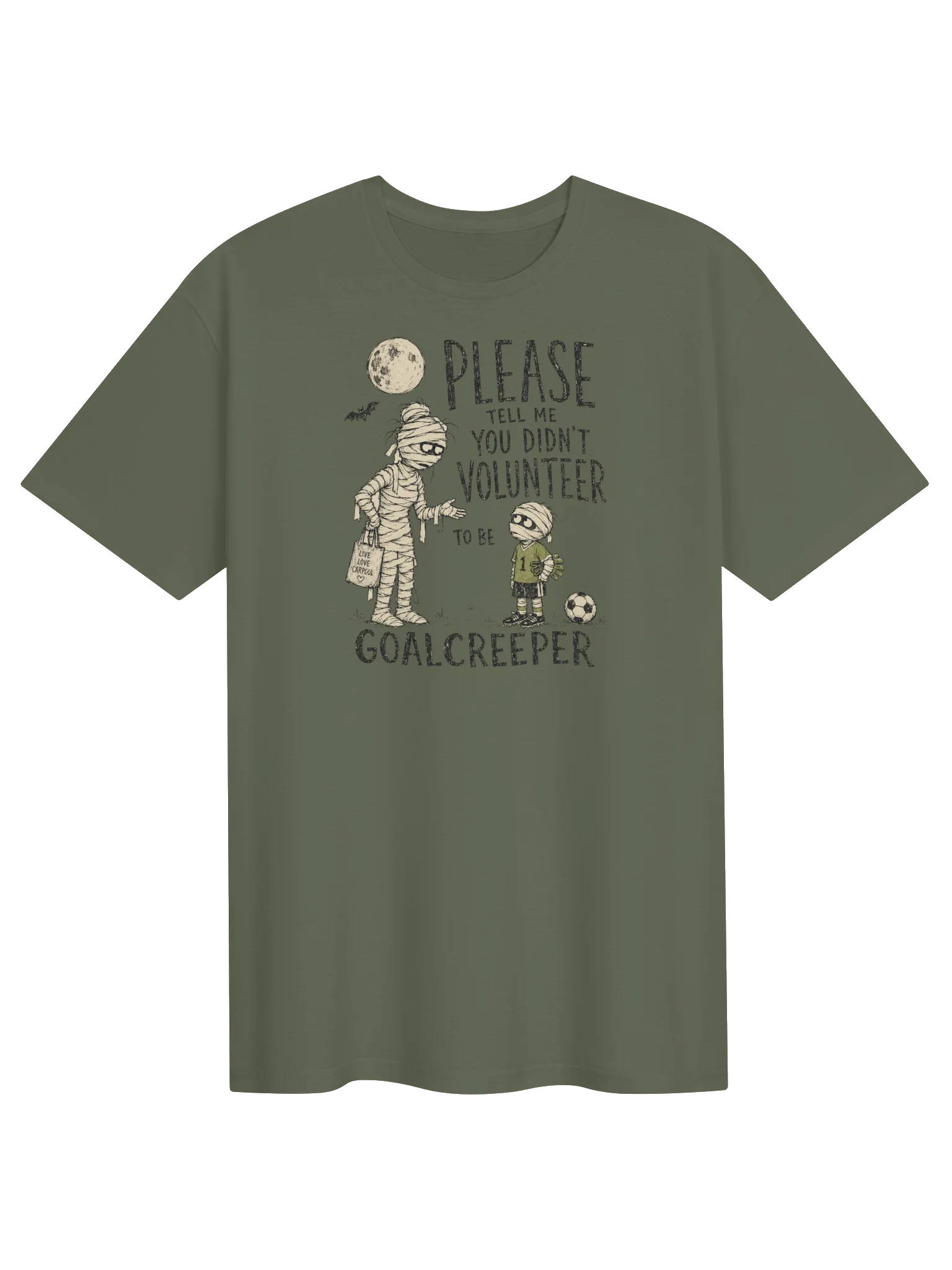 Goalcreeper Halloween Soccer Tee product image (1)