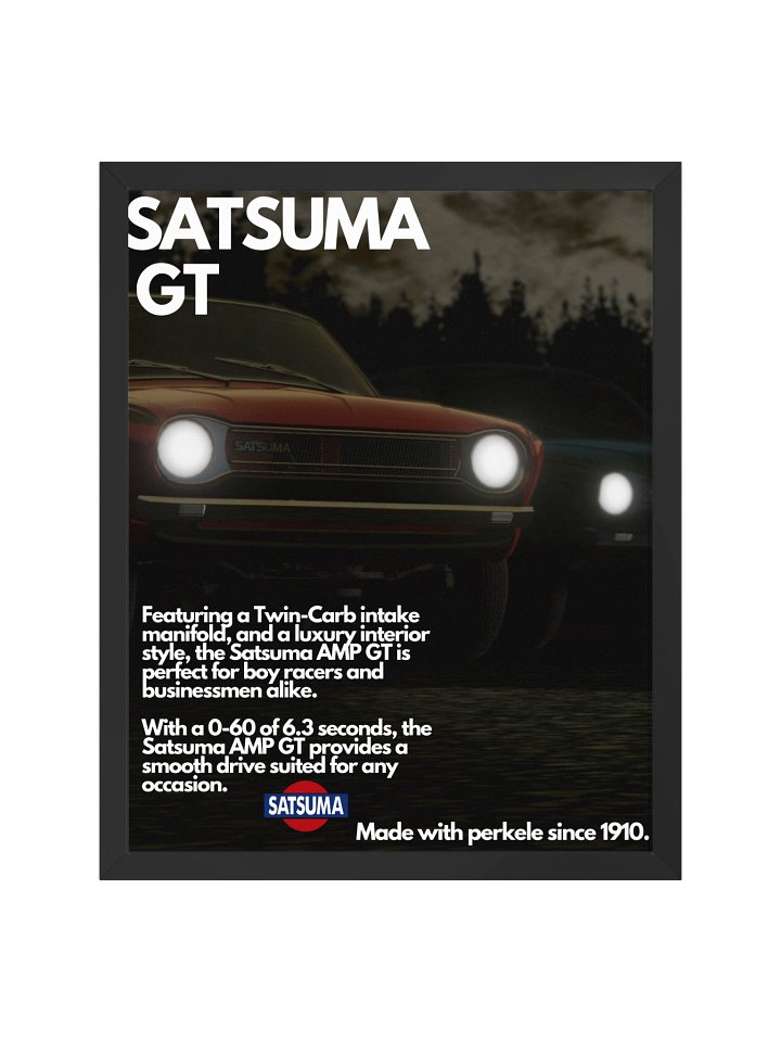 Satsuma GT Poster product image (1)
