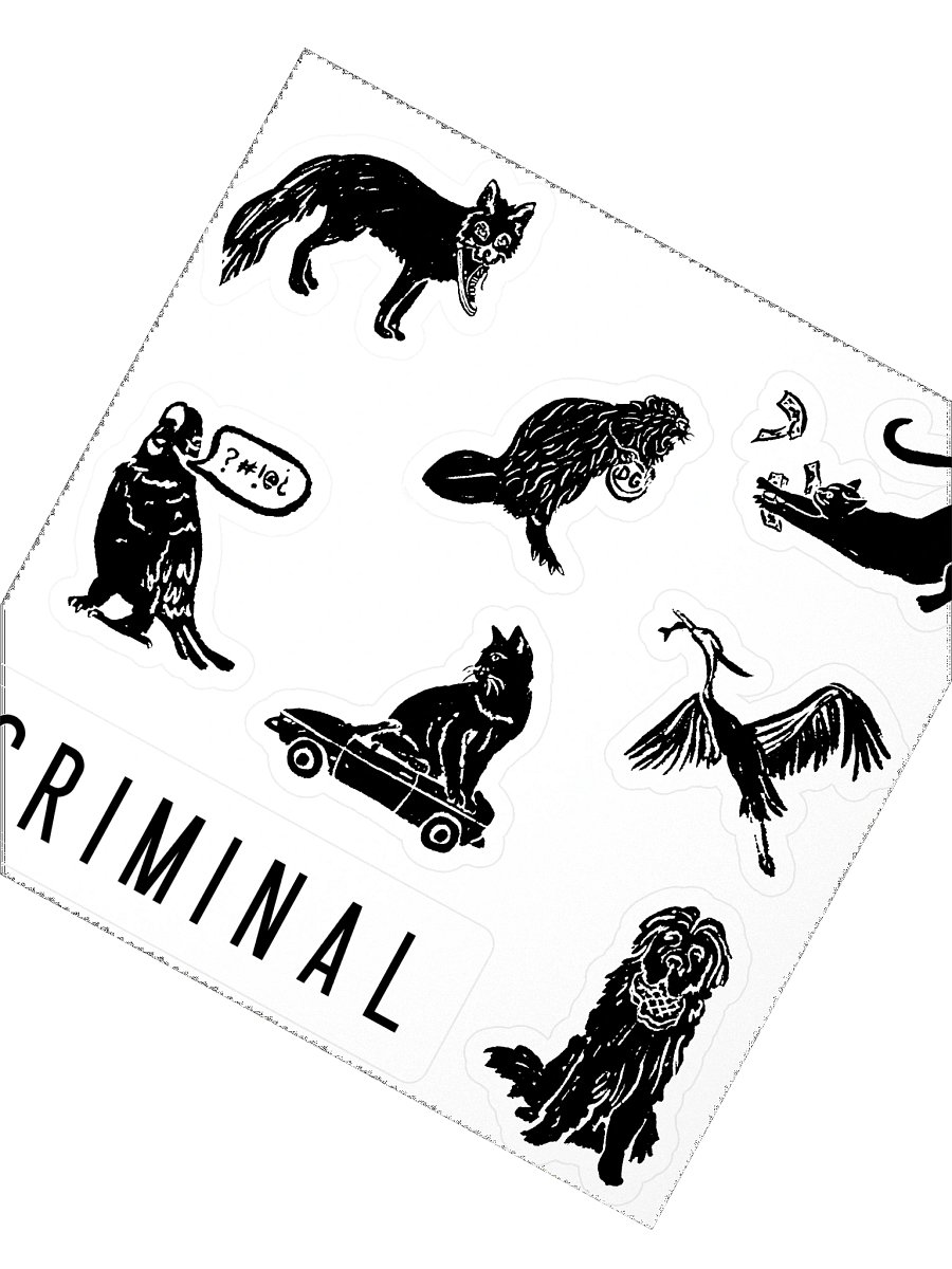 Animals Really Going For It Stickers product image (2)