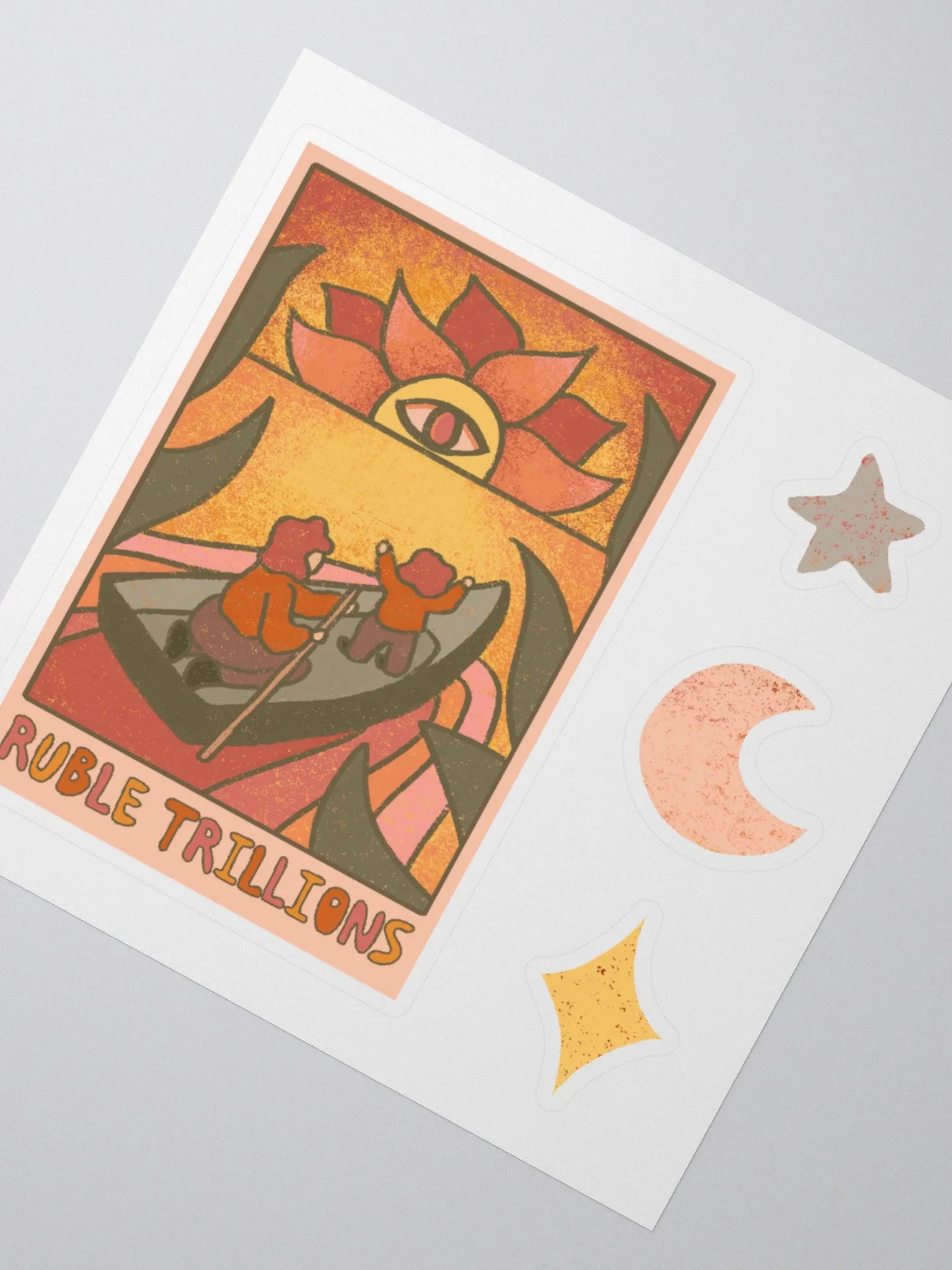 Six of Blades + Celestial Sticker Set product image (5)