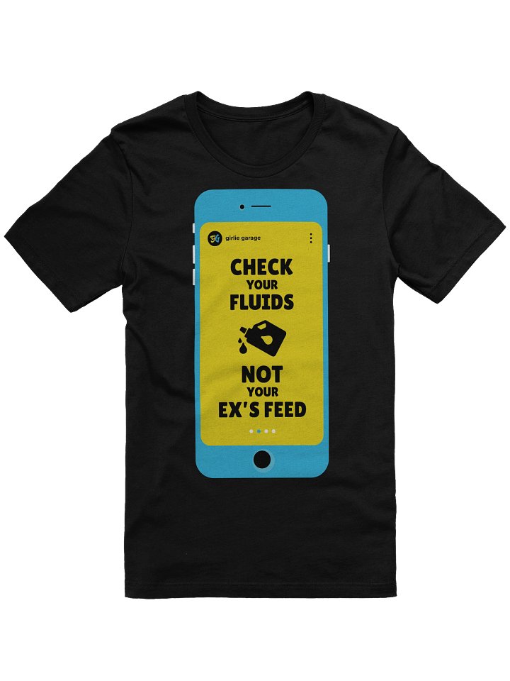 Women's "Check Fluids" T-Shirt product image (1)
